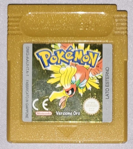 Pokèmon versione oro ita - oro,