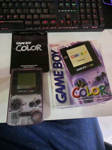 Nintendo game boy color - game,