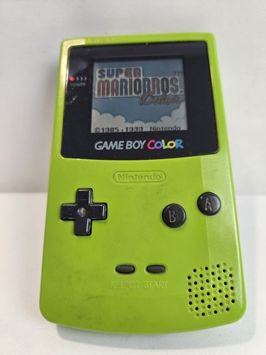 Nintendo game boy color verde - game,