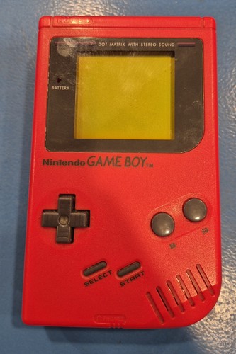 Nintendo game boy console - game,