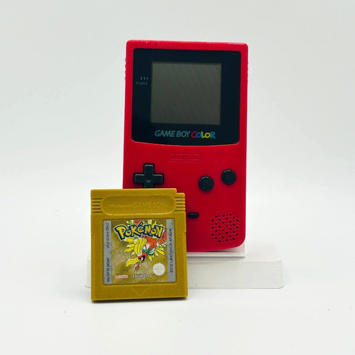 Nintendo game boy color rosso - color,