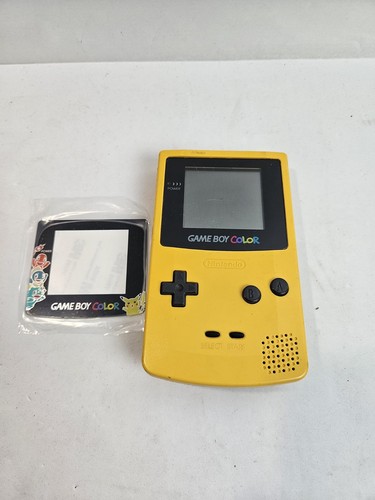 Nintendo game boy - color, giallo