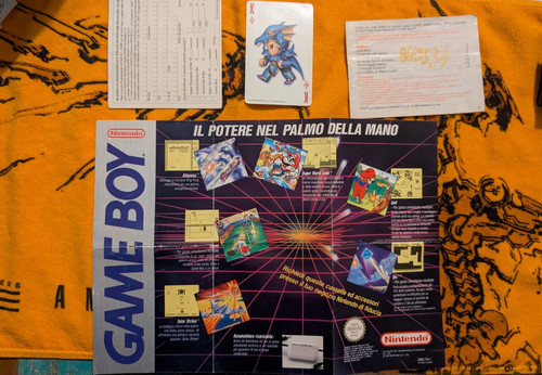 Poster promozionale game boy - promozionale,