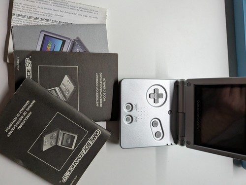 Gba console silver - sp,