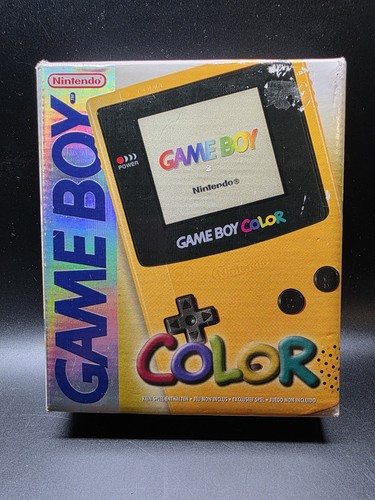 Nintendo gameboy color giallo - nintendo,
