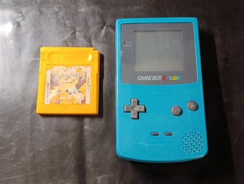 Teal gameboy color con - gameboy,