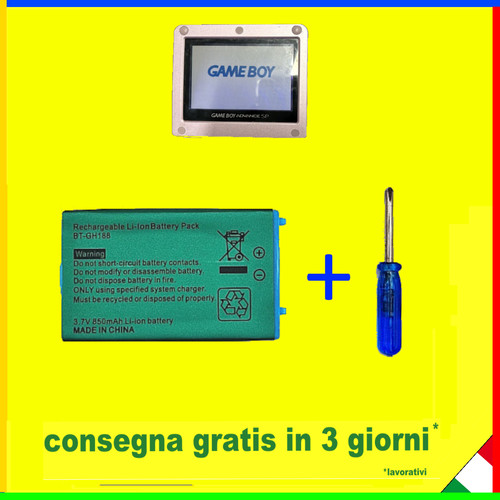 Batteria per nintendo game boy - per,