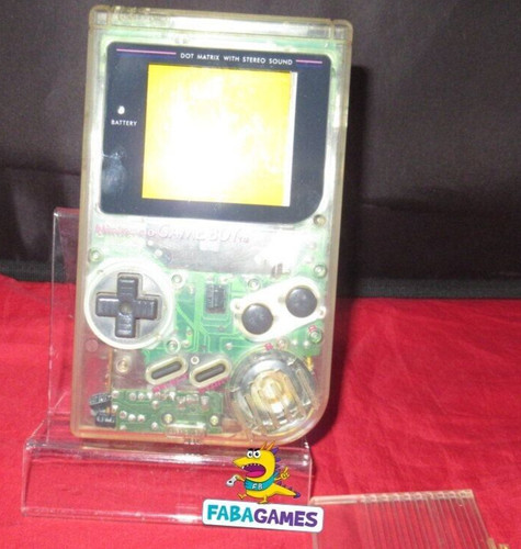Game boy console trasparente - boy,