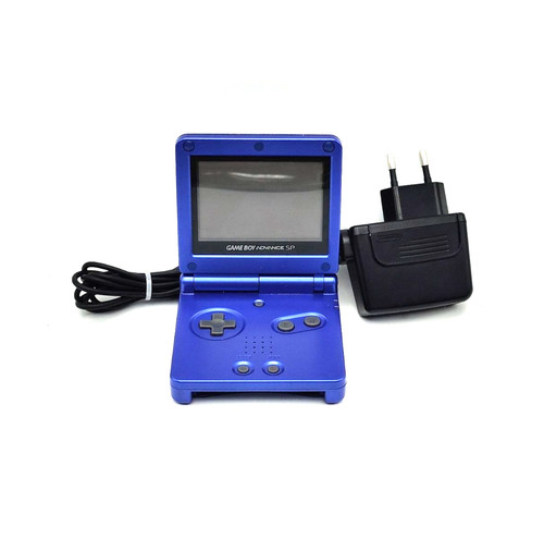 Game boy advance blu - blu, nintendo