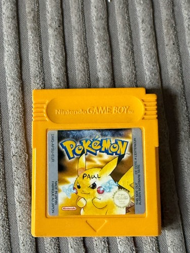 Pokemon giallo nintendo game - nintendo,