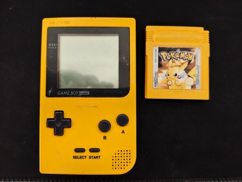 Nintendo gameboy pocket - nintendo, giallo