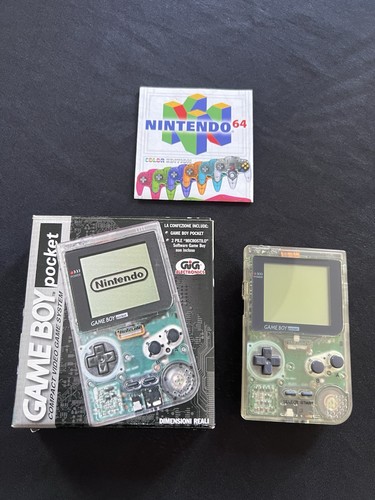 Nintendo game boy pocket - boy, clear