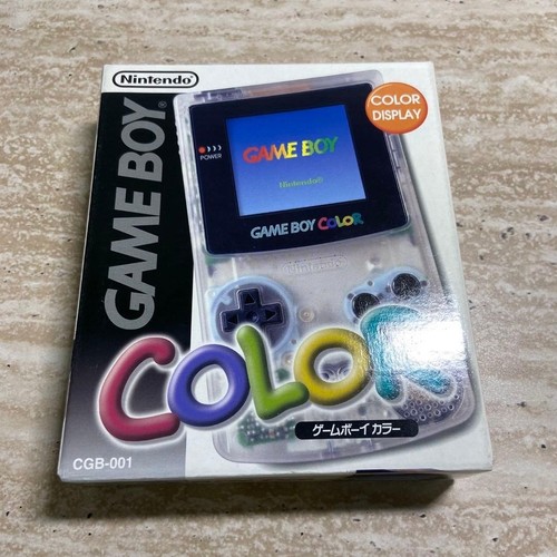 Nintendo game boy - color, clear
