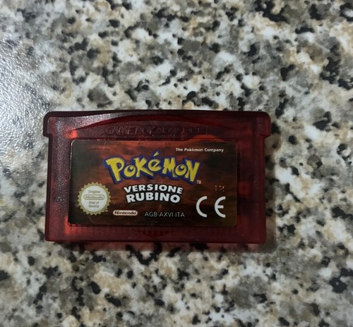 Pokemon rubino etichetta - pokemon,