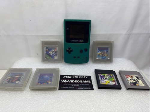 Nintendo game boy color - color, verde