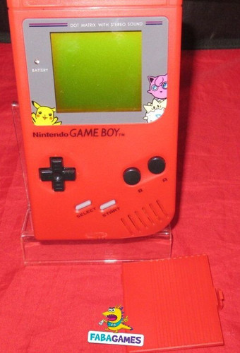 Game boy console rossa - boy,