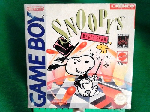 Game boy nintendo snoopy - boy, snoopy's