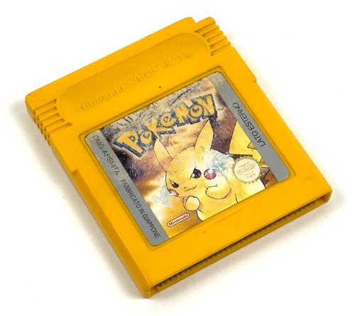 Pokémon giallo versione - pokémon,