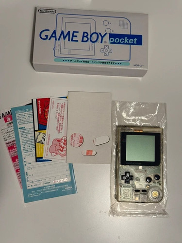 Nintendo game boy - boy, clear
