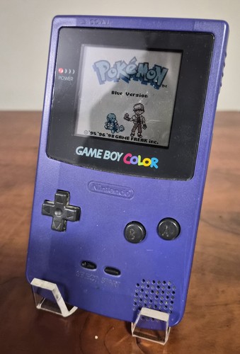 Nintendo game boy color - boy, grape