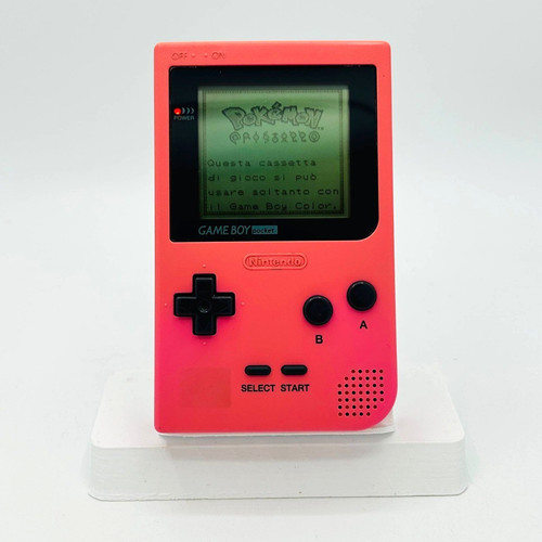 Nintendo game boy pocket rosa - nintendo,