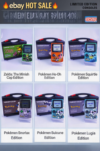 Game boy color pokemon - boy,