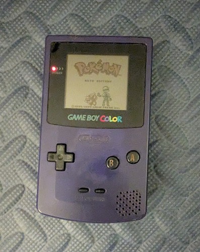 Nintendo game boy color grape - game,